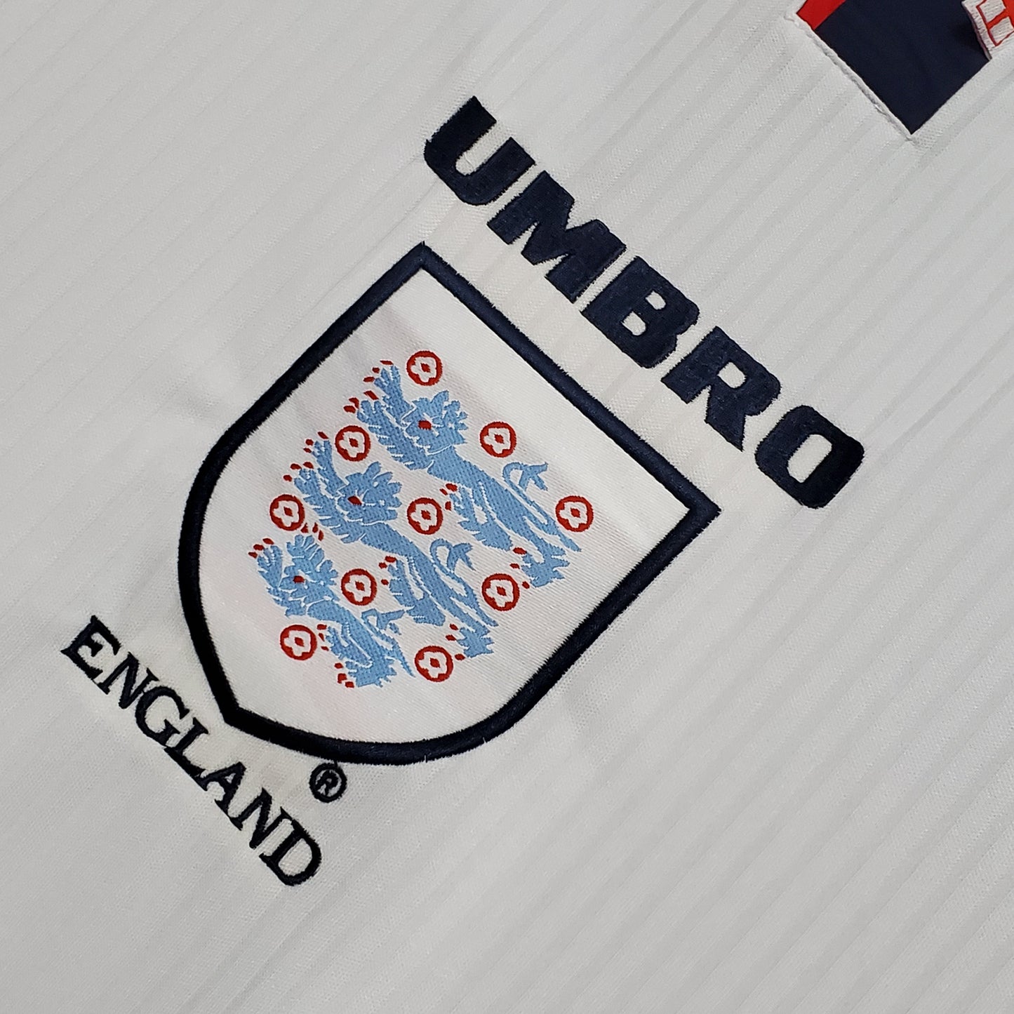 Camisa retrô Inglaterra 1998