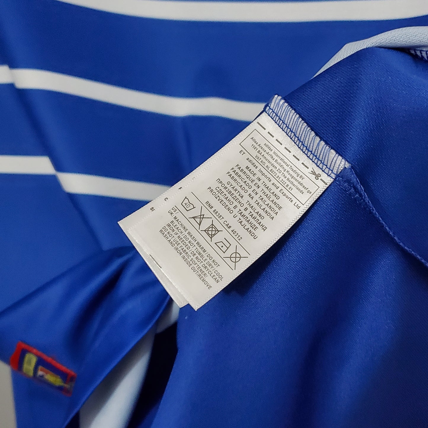 Camisa retrô França 1998