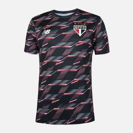 Camisa São Paulo Pré-Jogo 24/25 Torcedor New Balance Masculina