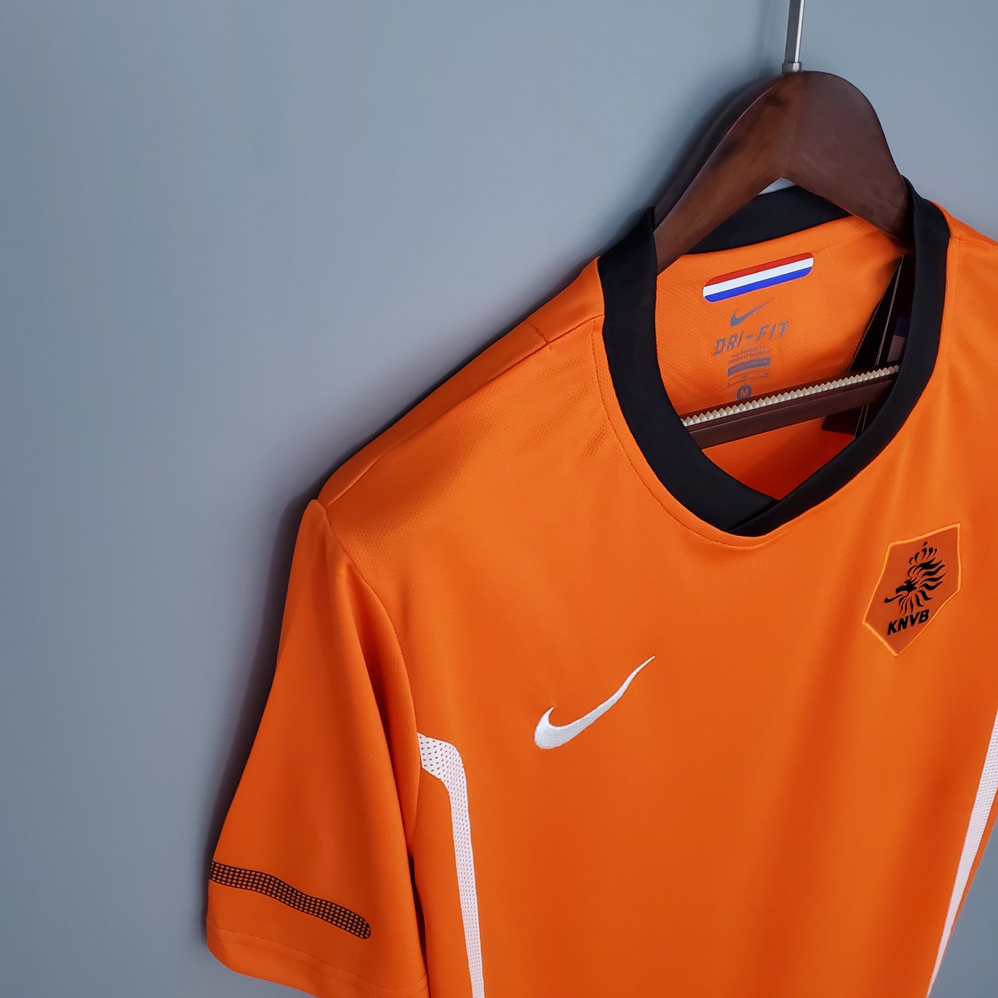 Camisa retrô Holanda 2010