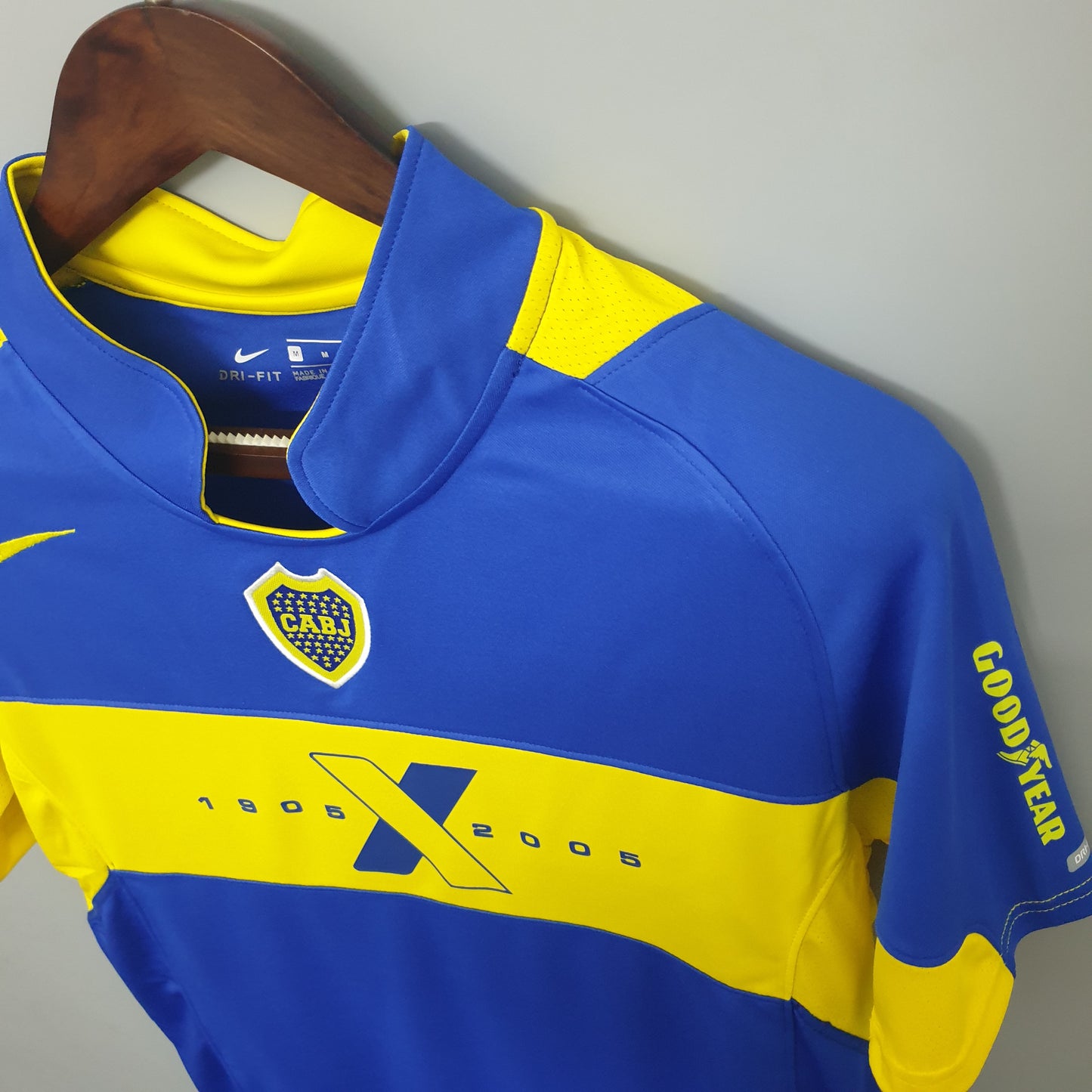 Camisa retrô Boca Juniors 2005