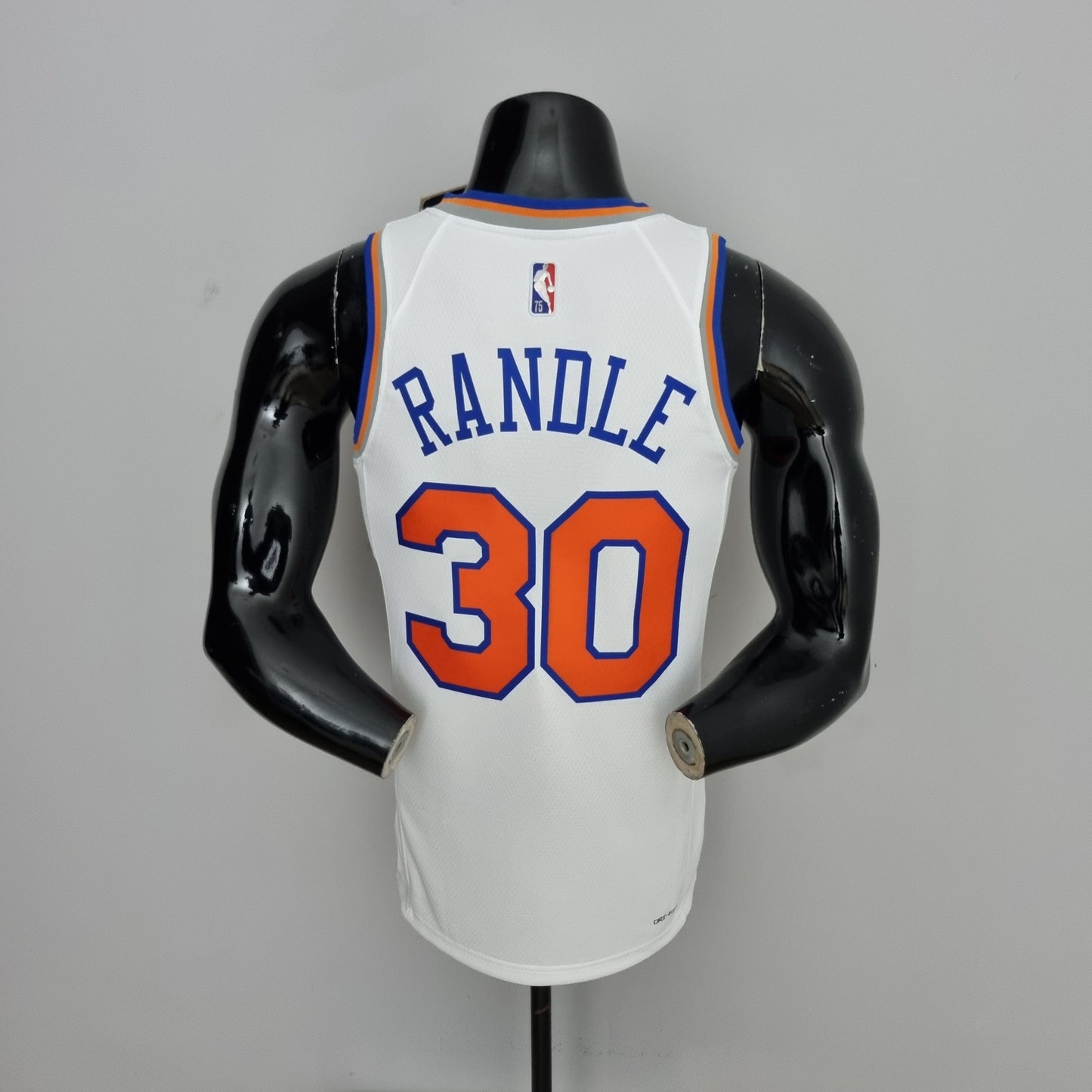 Camisa NBA NY Knicks #30 Randle - 75° Aniversário White