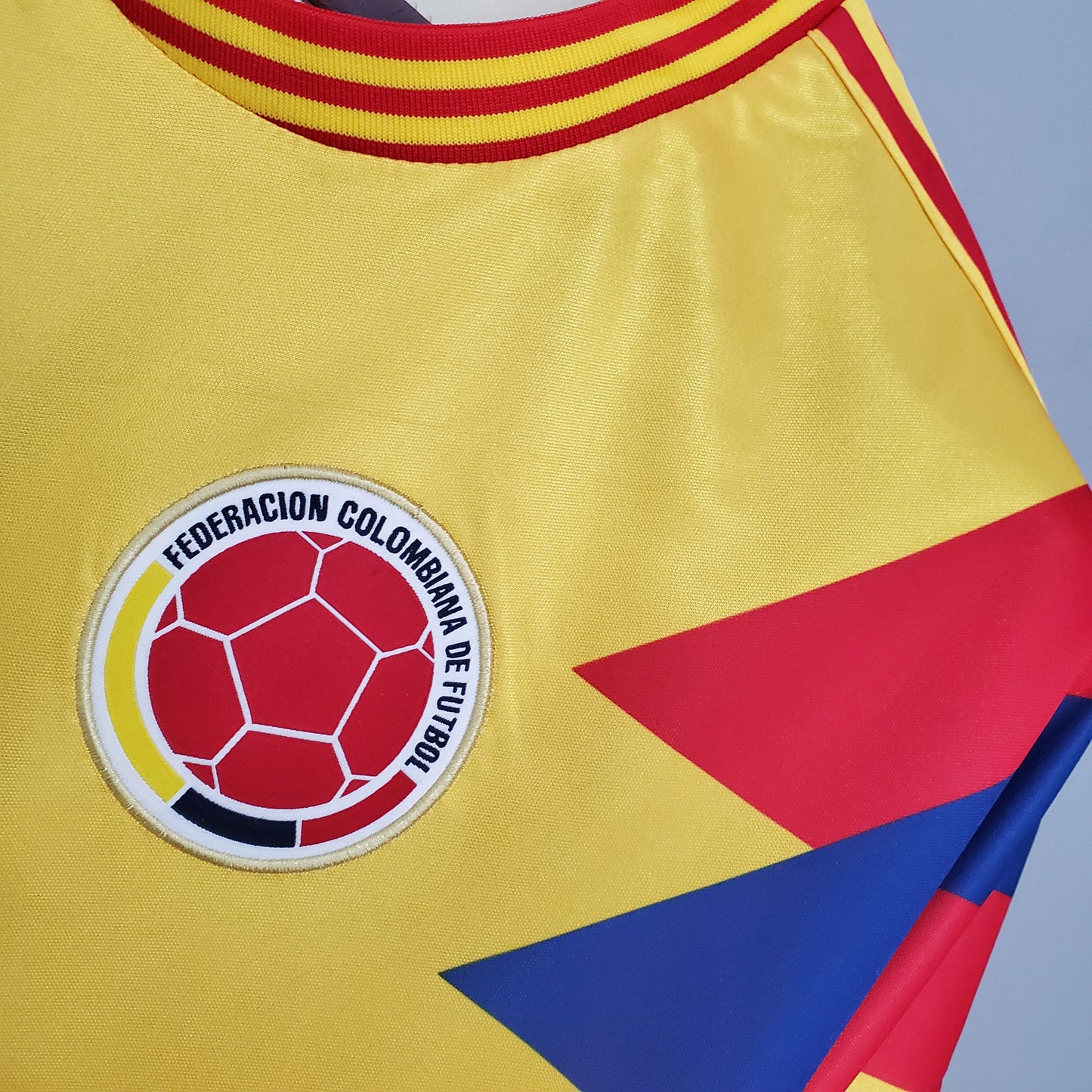 Camisa retrô Colômbia 1990