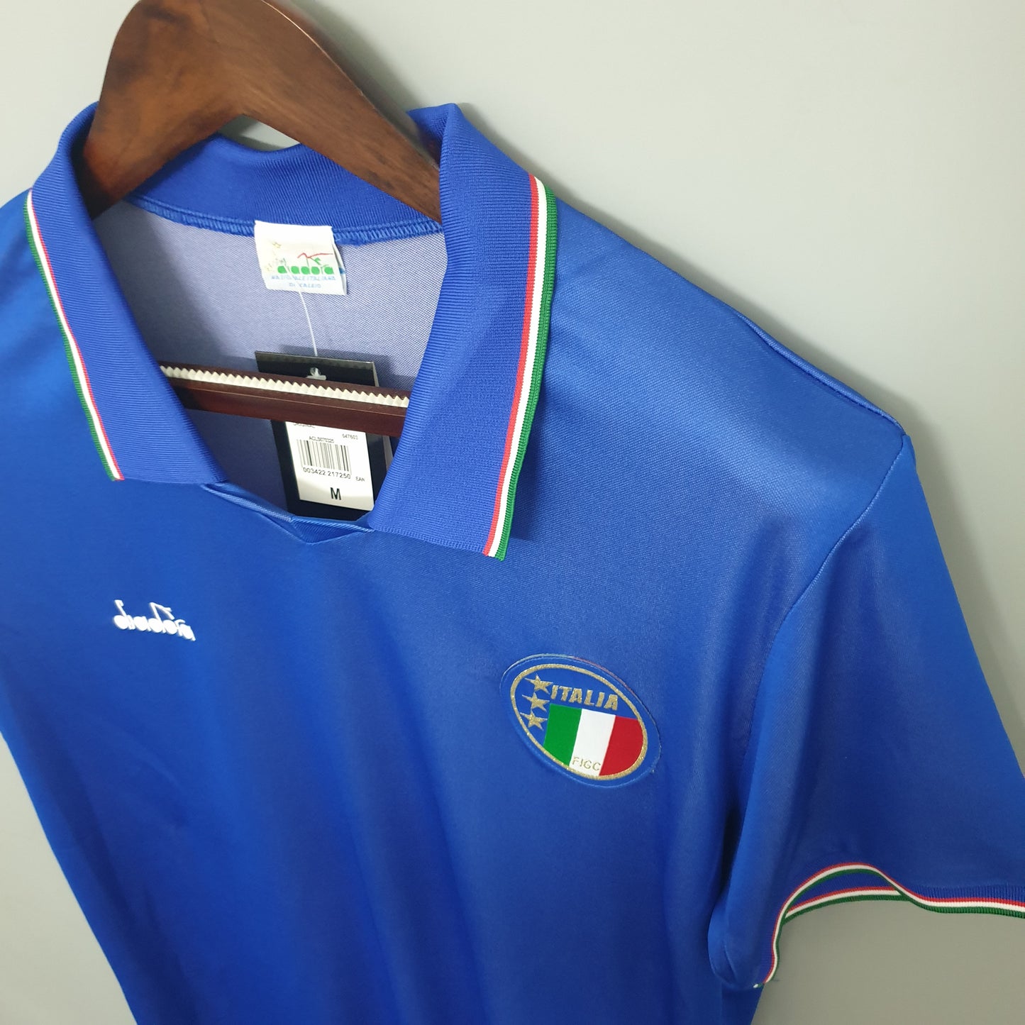 Camisa retrô Itália 1990