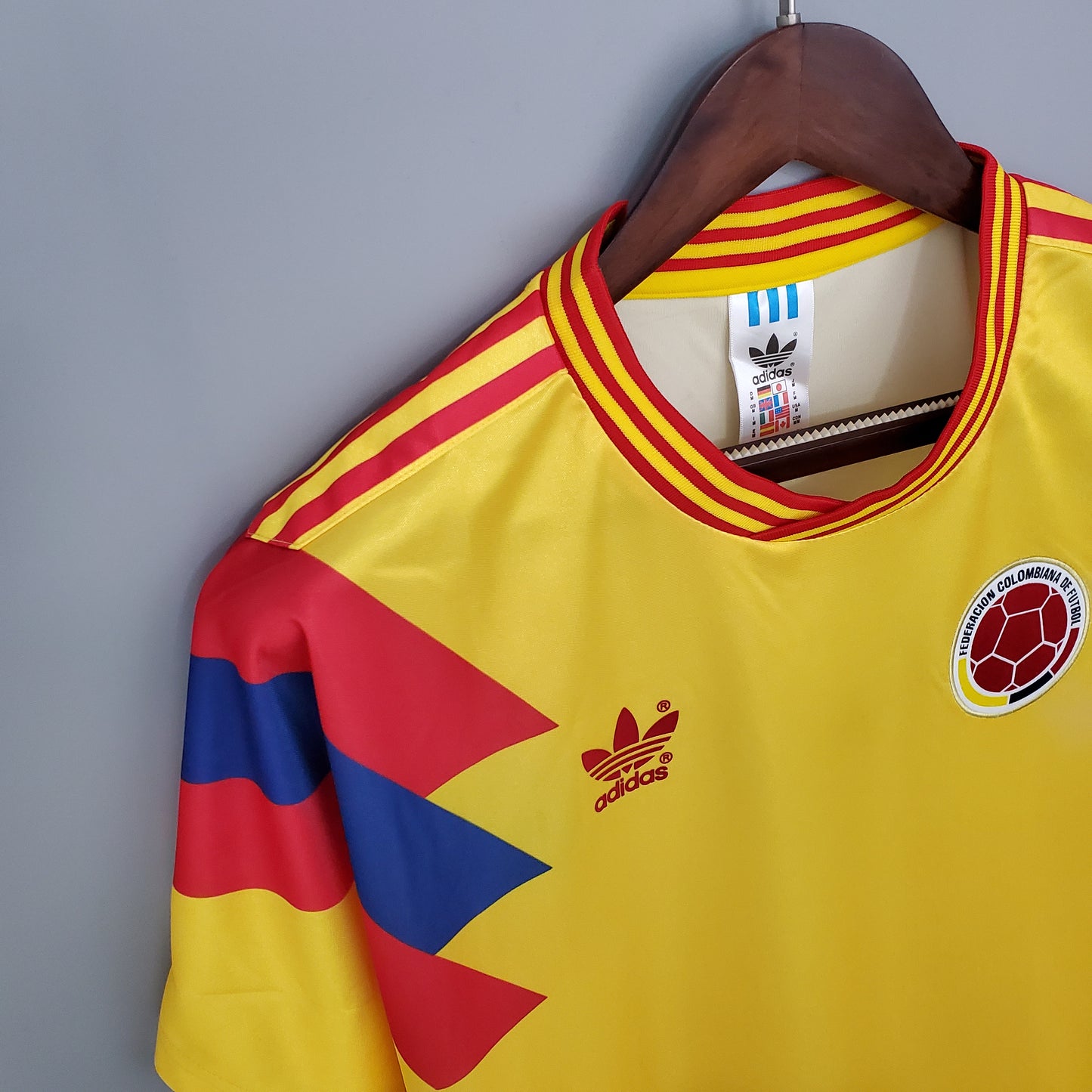 Camisa retrô Colômbia 1990