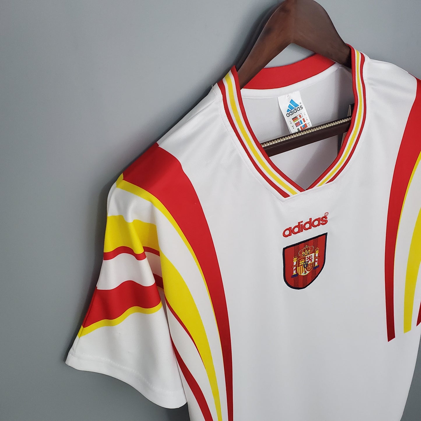 Camisa retrô Espanha 1996
