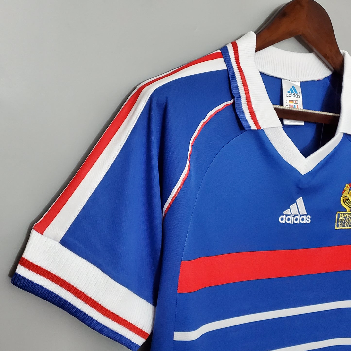 Camisa retrô França 1998