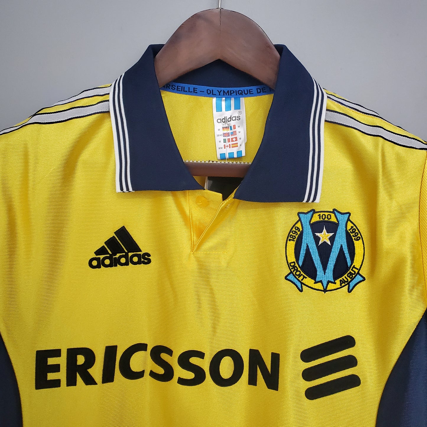 Camisa retrô Marseille 98/99