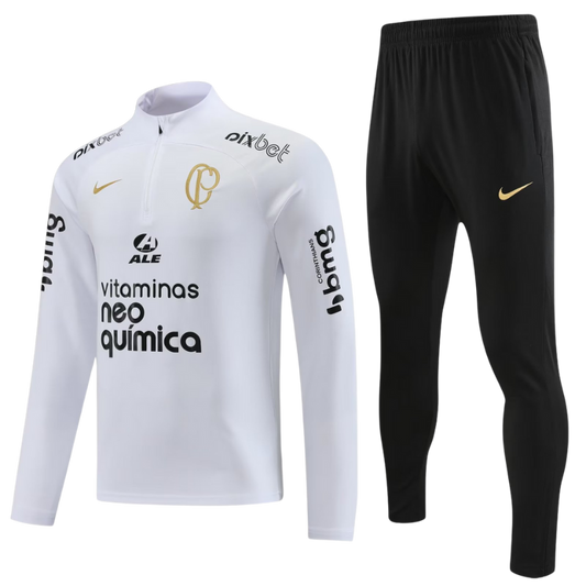 Conjunto Inverno Corinthians - Branco