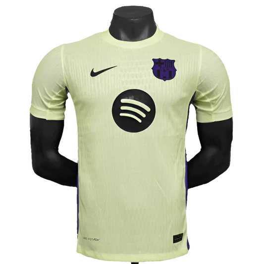 Camisa Barcelona Edição Especial 25/26 - Amarelo Claro - Versão Jogador