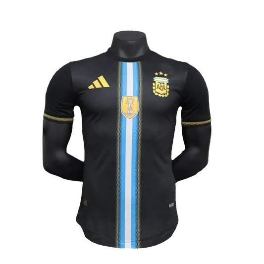 Camisa Argentina 25/26 Especial - Edição Preta - Versão Jogador