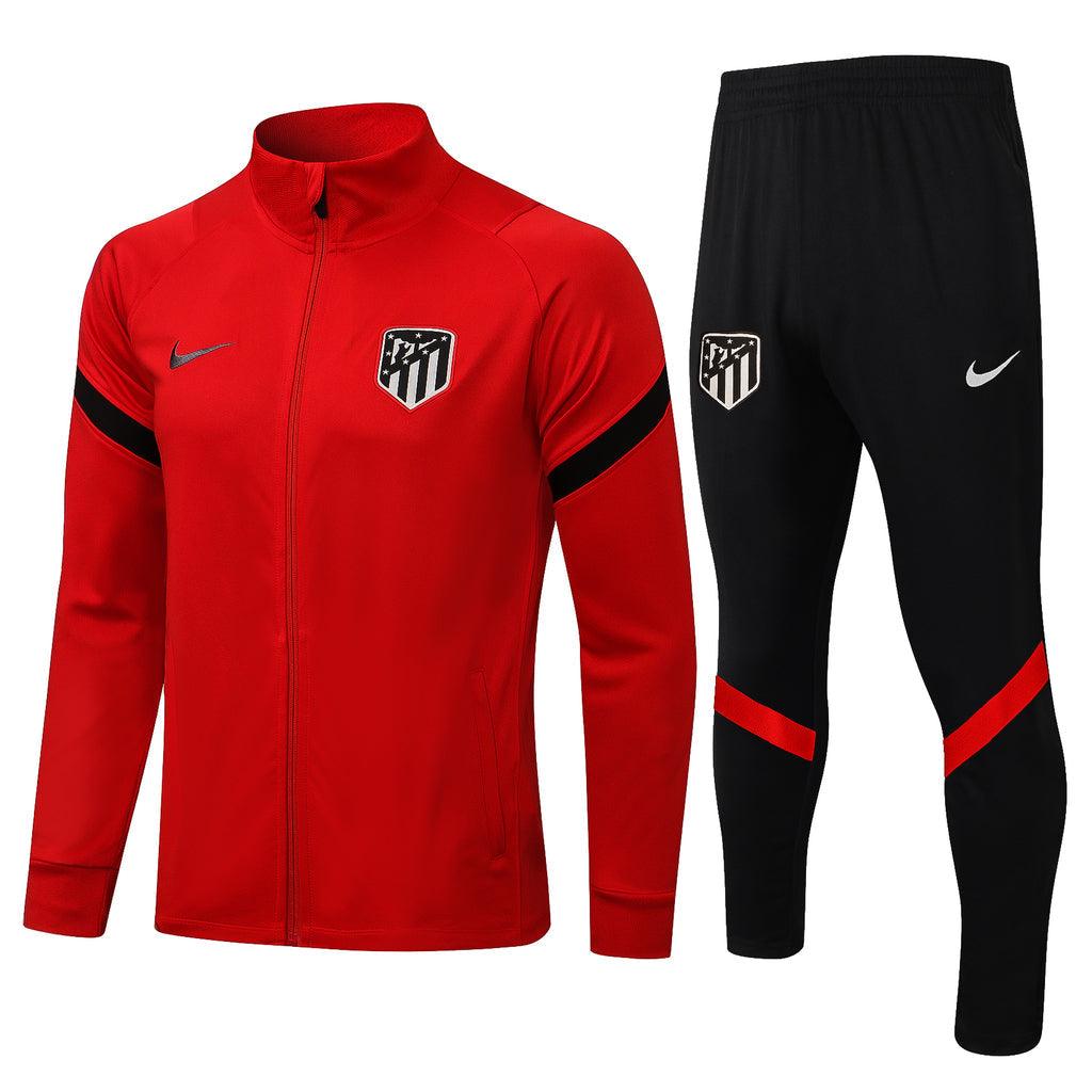 Conjunto Inverno Atlético de Madrid Vermelha Nike - Com Fecho