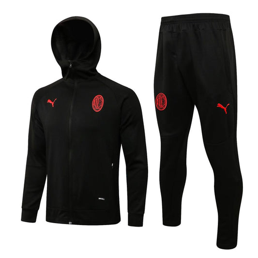 Conjunto Inverno Milan Preta Puma - Com Capuz