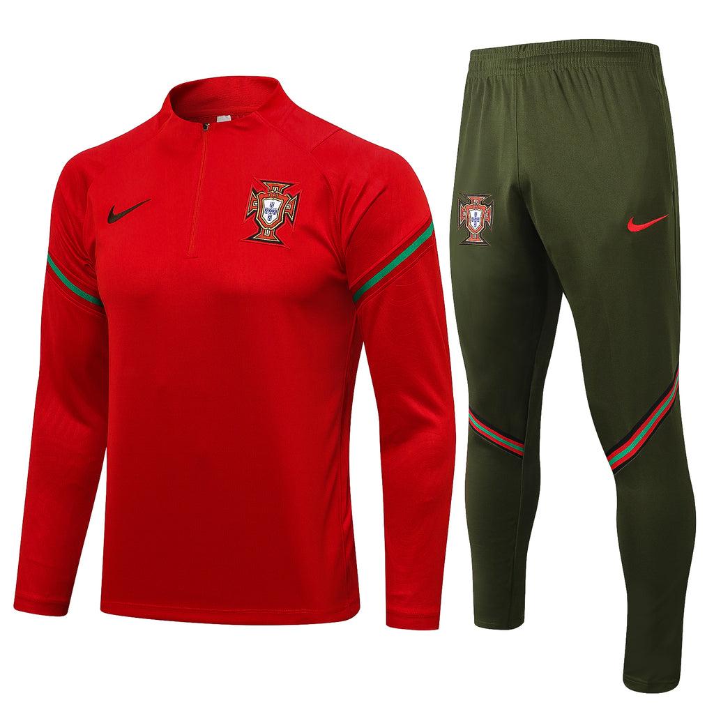 Conjunto Inverno Portugal Vermelha Nike - Com Ziper