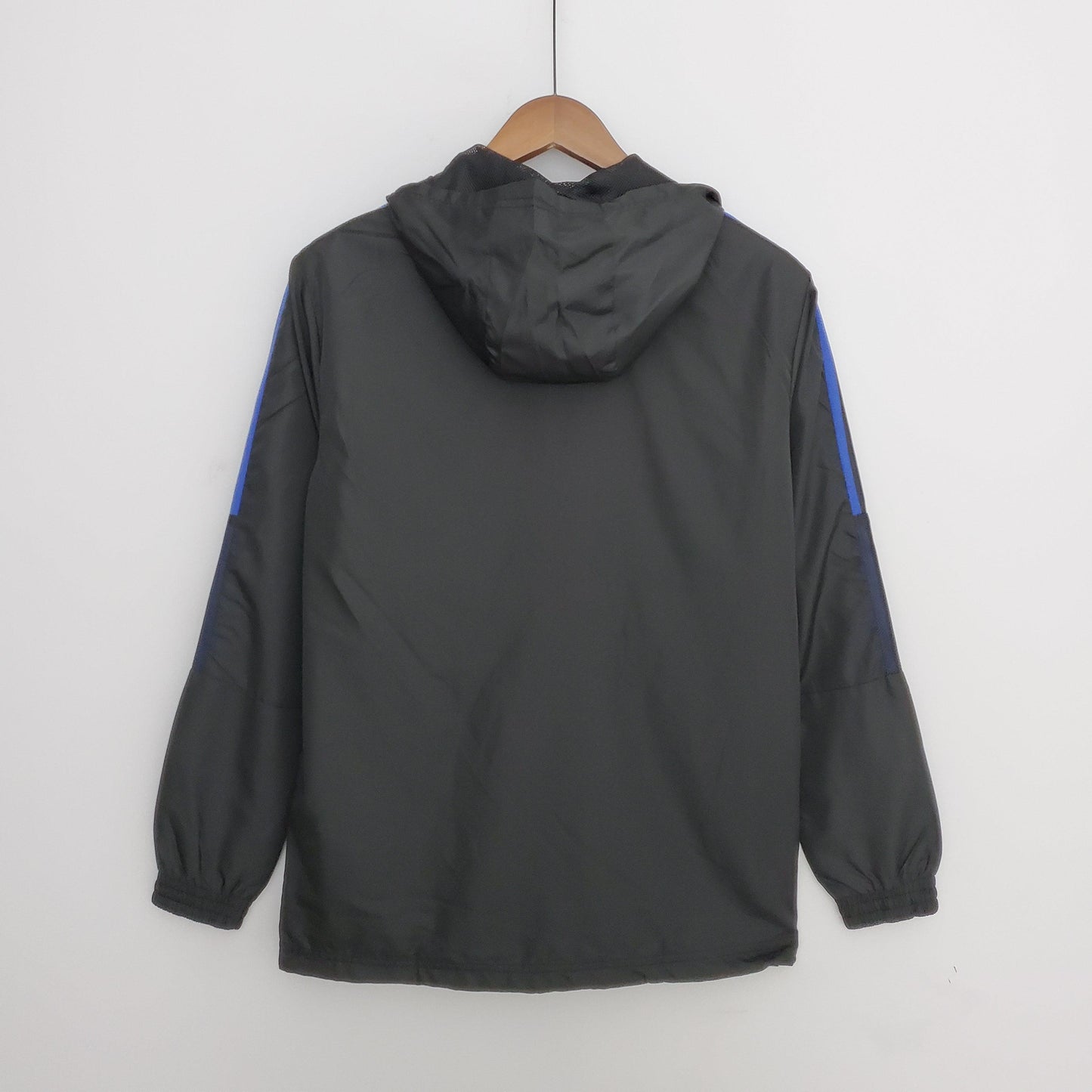 Corta-vento Manchester United Adidas - Preto e Azul