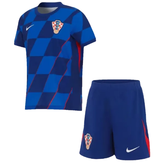Conjunto Infantil Seleção Croácia ll 2024 - Modelo Torcedor