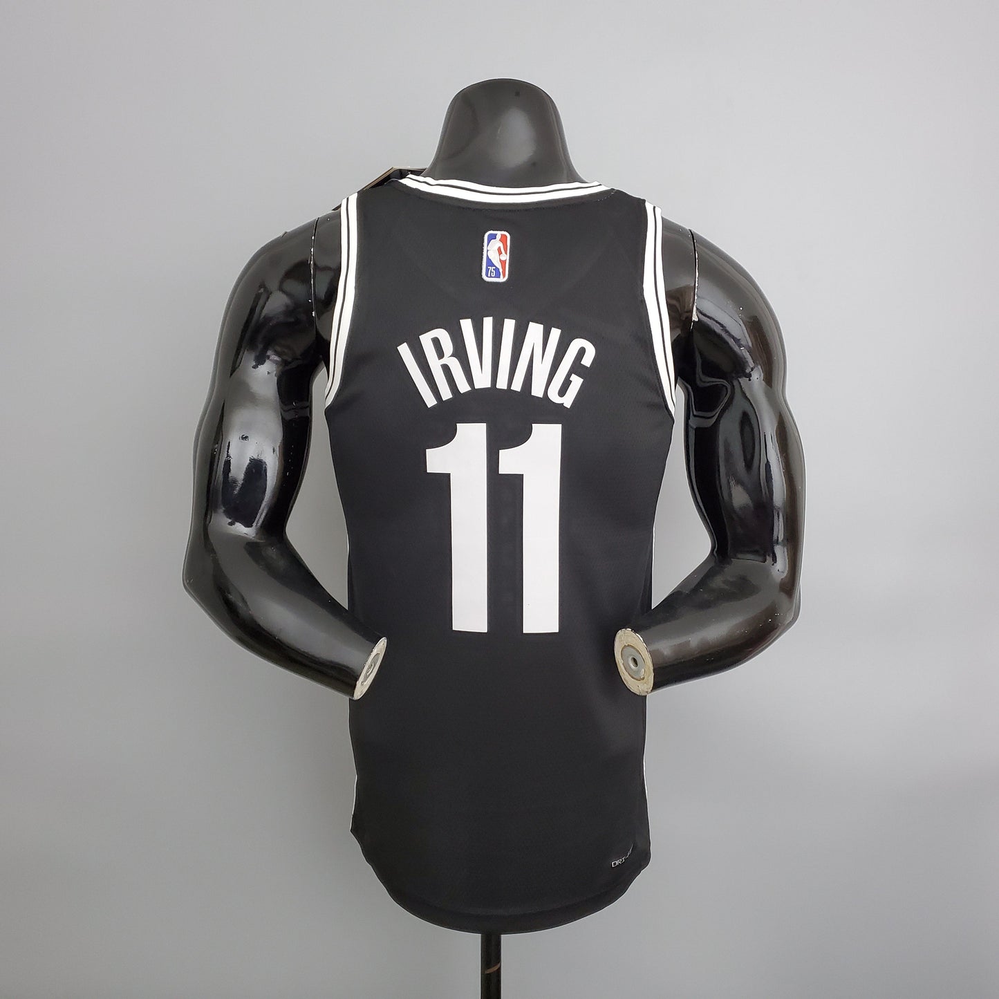 Camisa NBA Brooklyn Nets #11 Irving - 75° Aniversário Black