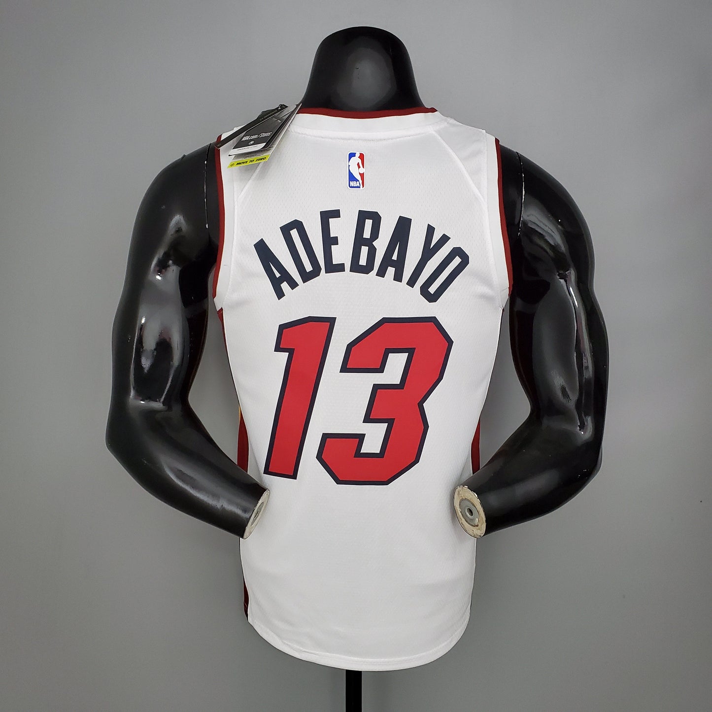 Camisa NBA Miami Heat #13 Adebayo - 75° Aniversário White