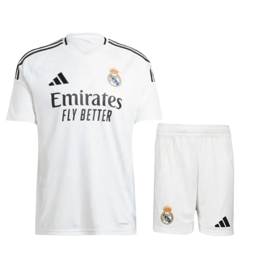 Kit Infantil do Real Madrid 2024/25 Home