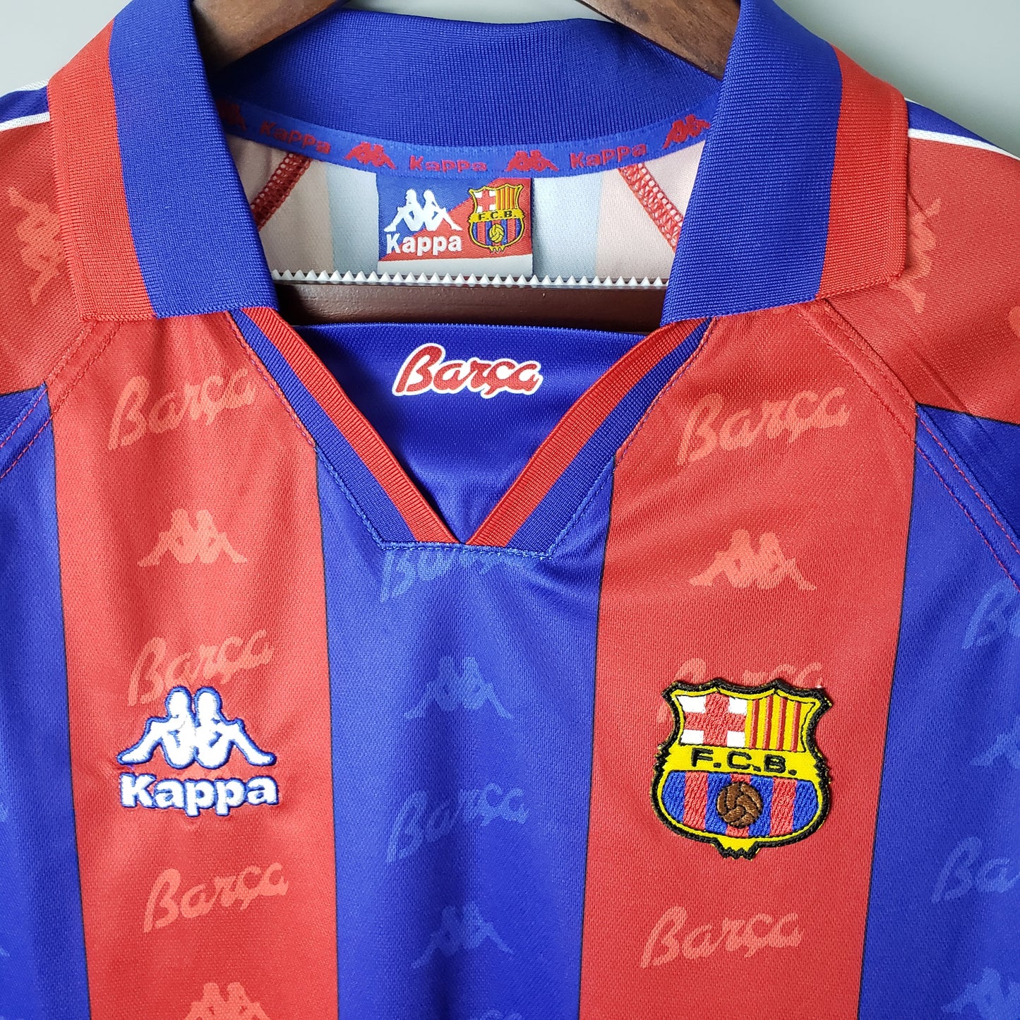 Camisa Barcelona retrô 96/97