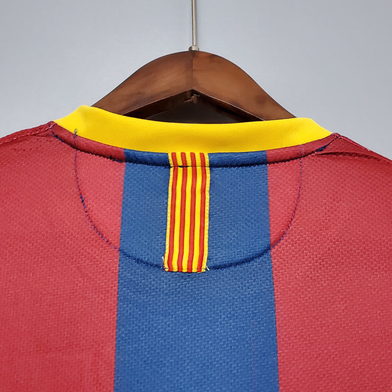 Camisa retrô Barcelona 10/11