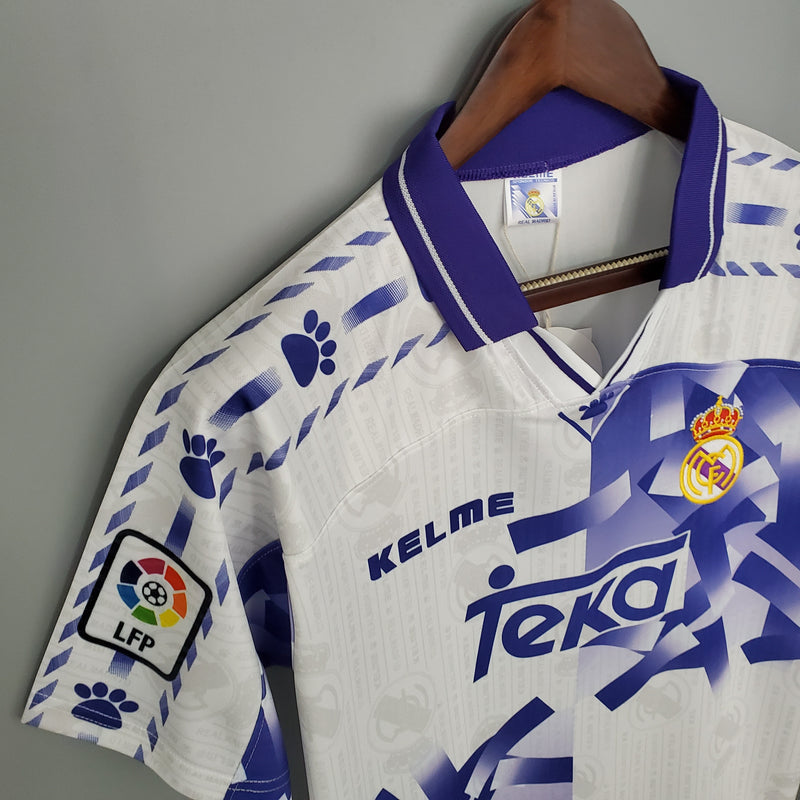 Camisa retrô Real Madrid 96/97