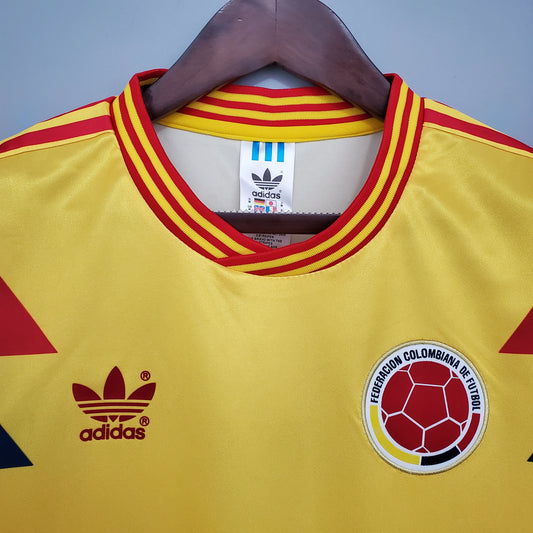 Camisa retrô Colômbia 1990