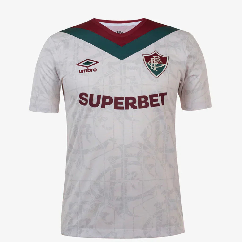 Camisa Fluminense III 24/25 Torcedor Umbro Masculina - Branco
