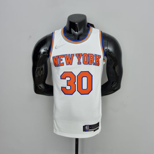 Camisa NBA NY Knicks #30 Randle - 75° Aniversário White