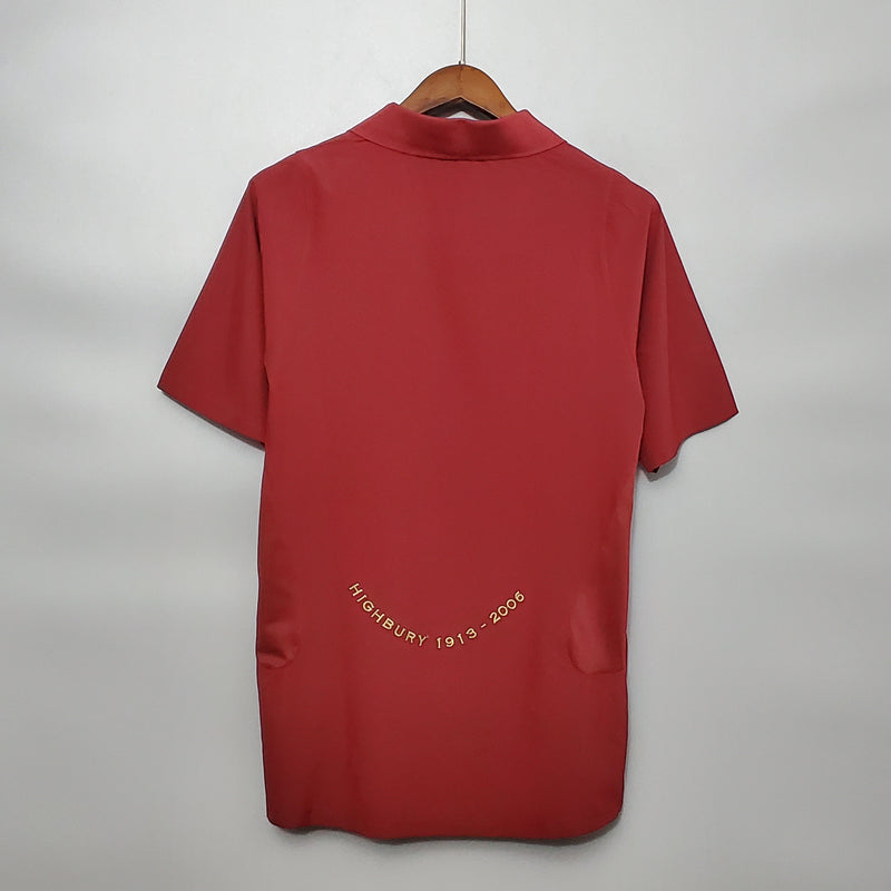Camisa retrô Arsenal 05/06