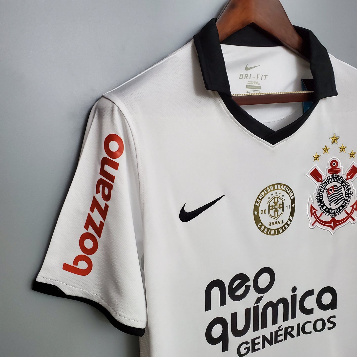 Camisa retrô Corinthians 2012