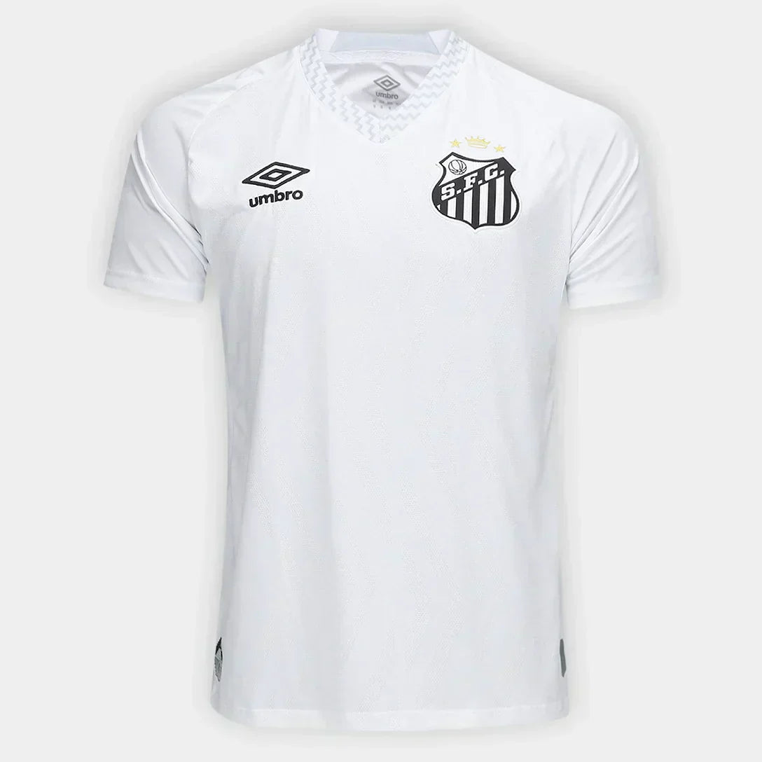 Camisa Santos I 25/26 s/n Torcedor Umbro Masculina - Branco+Cinza