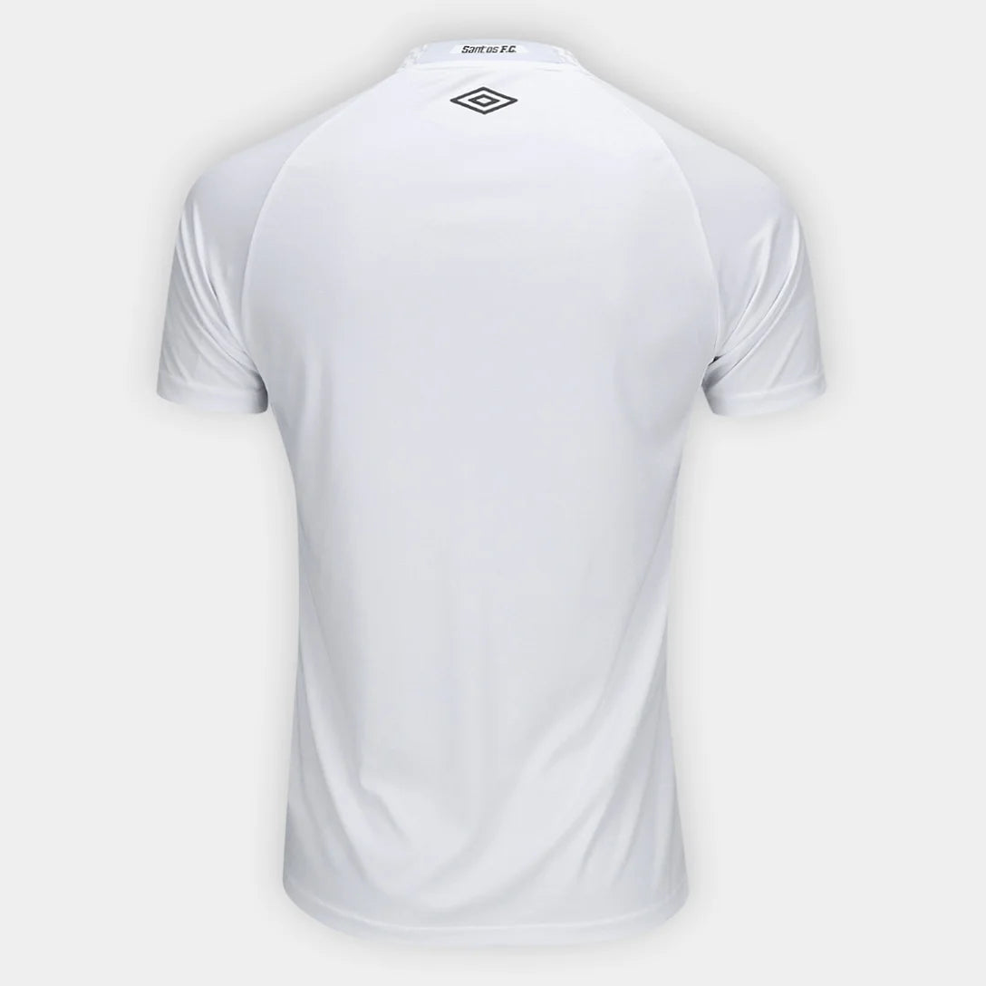 Camisa Santos I 25/26 s/n Torcedor Umbro Masculina - Branco+Cinza