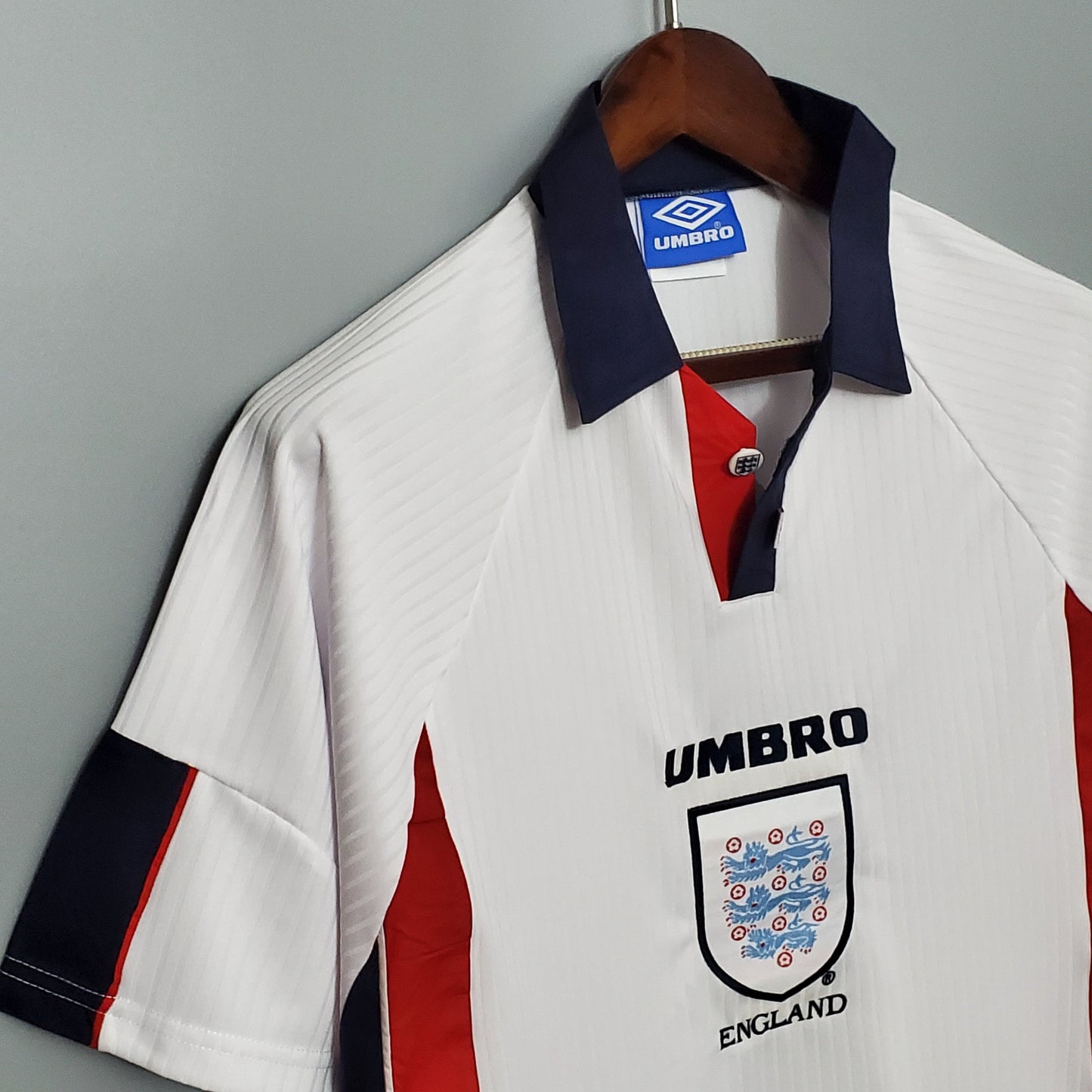 Camisa retrô Inglaterra 1998