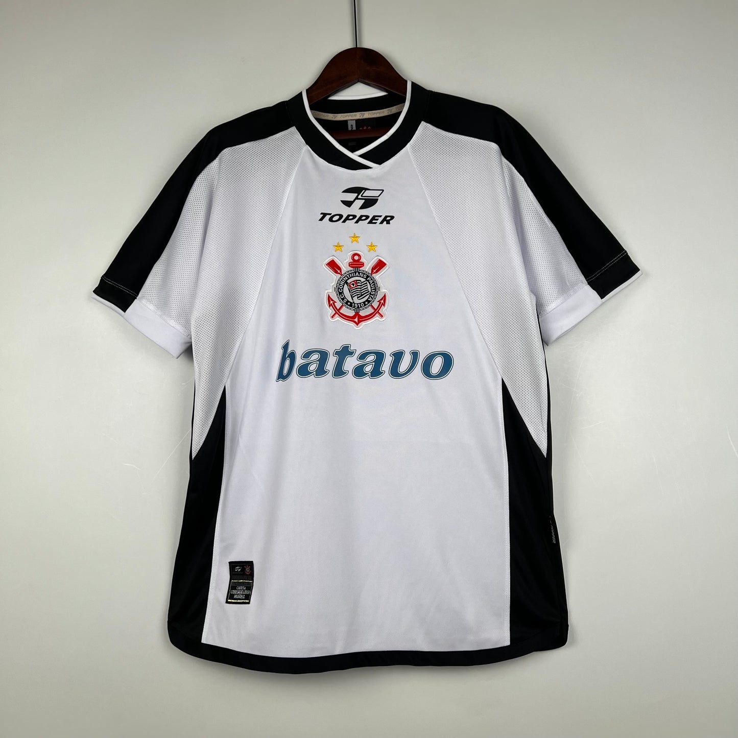 Camisa retrô Corinthians 2000