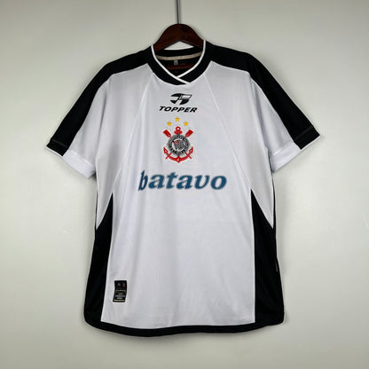 Camisa retrô Corinthians 2000