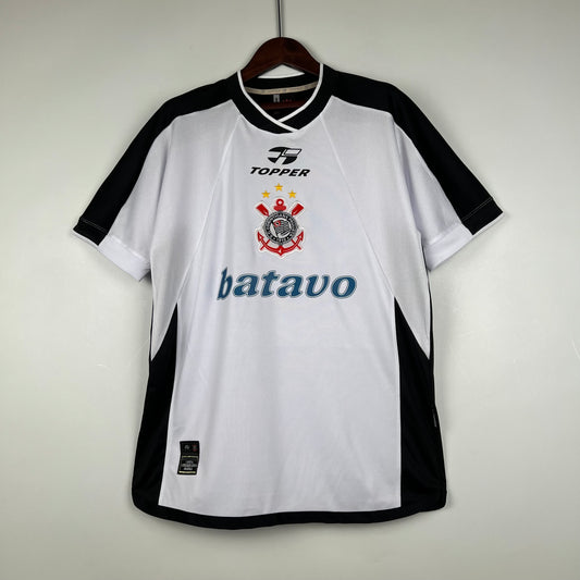 Camisa retrô Corinthians 2000