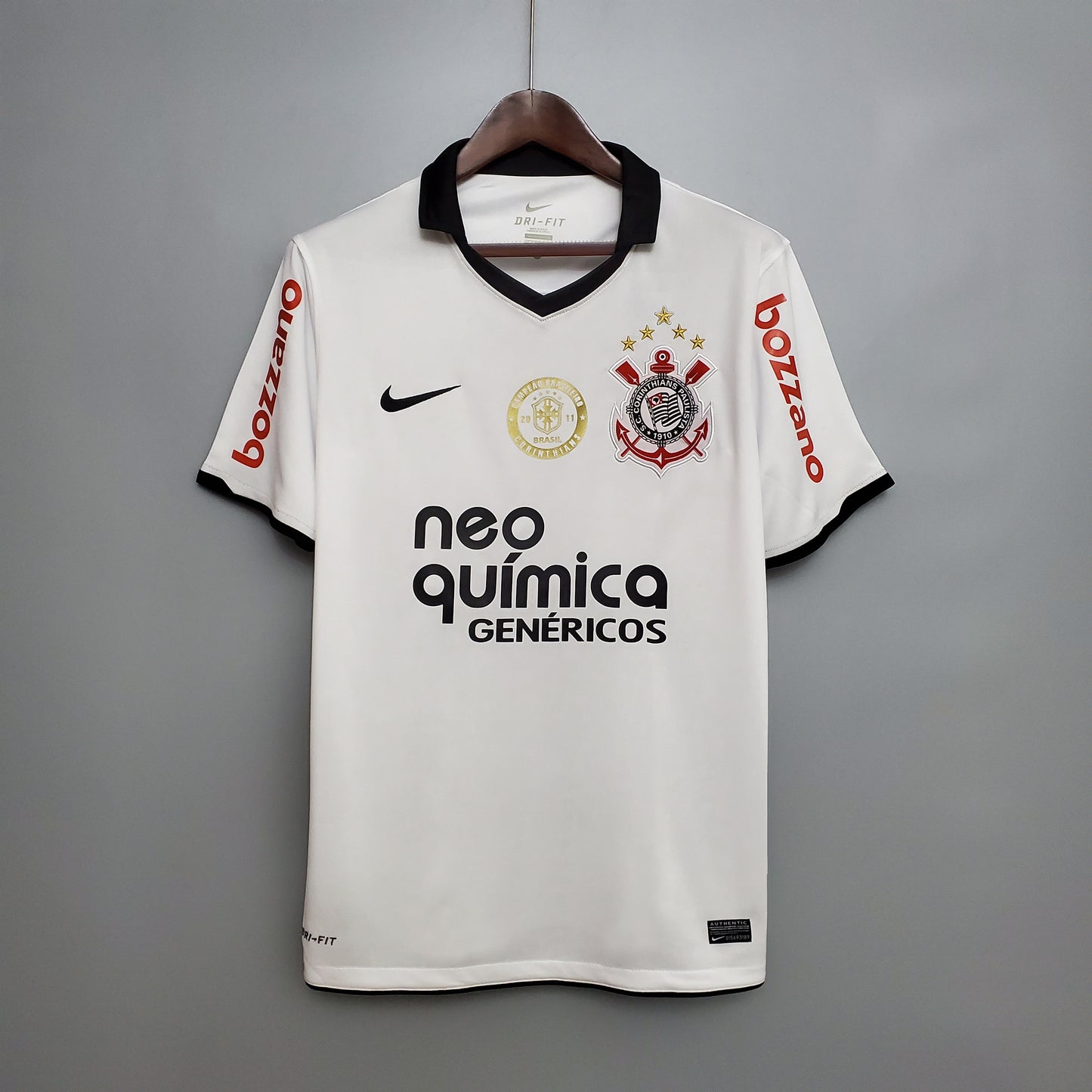 Camisa retrô Corinthians 2012