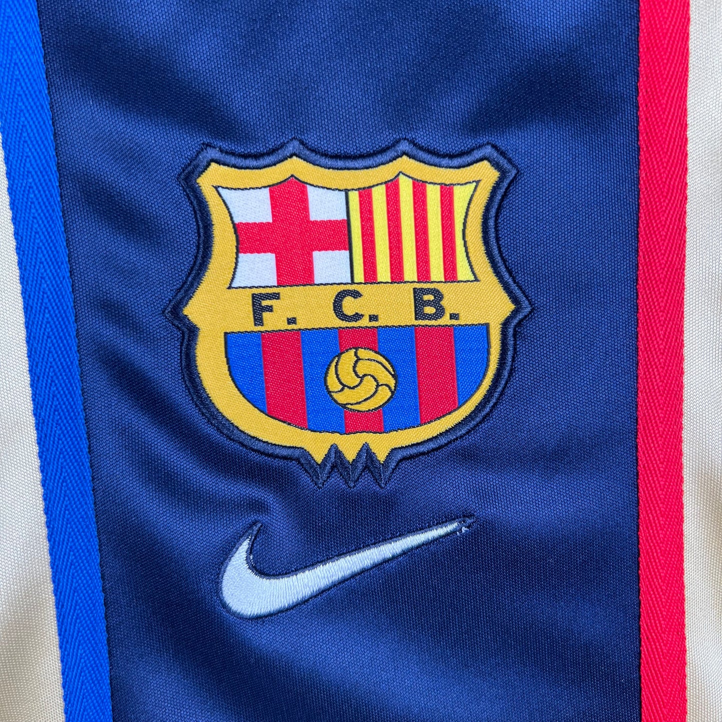 Camisa retrô Barcelona 2002
