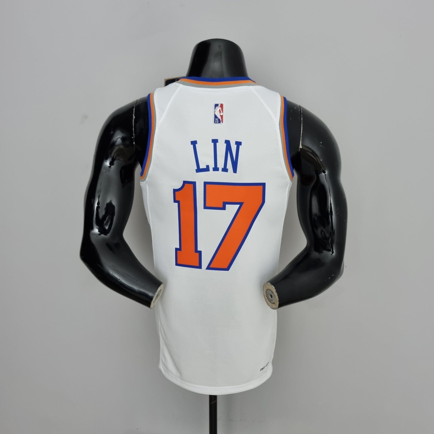 Camisa NBA NY Knicks #17 Lin - 75° Aniversário White