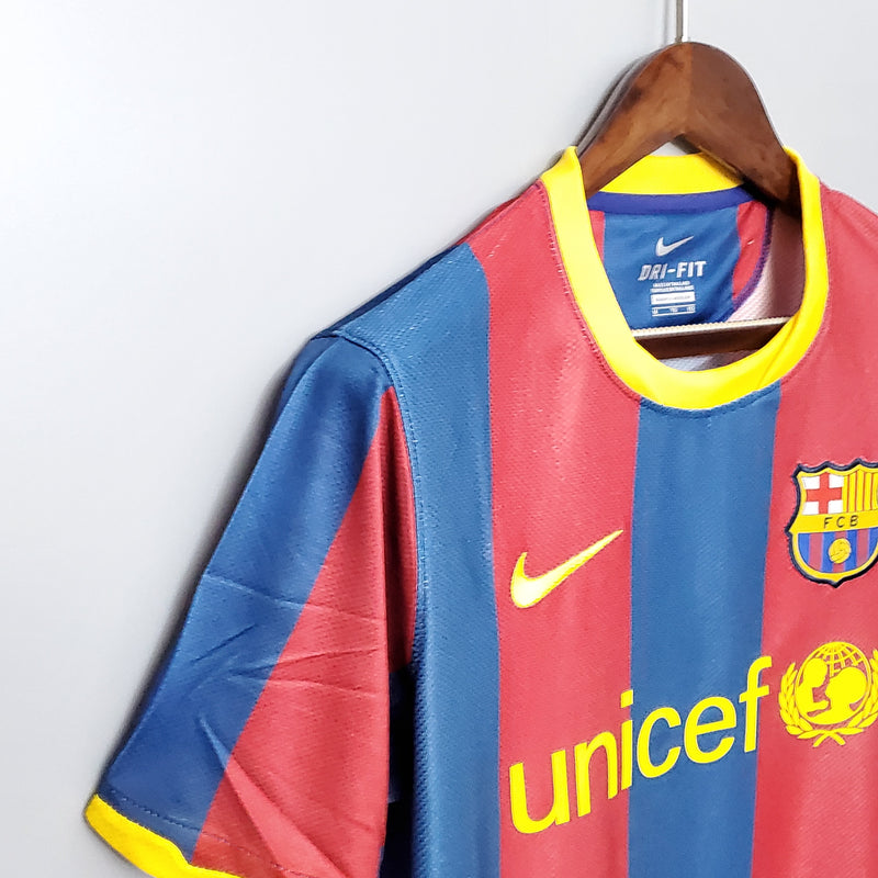 Camisa retrô Barcelona 10/11