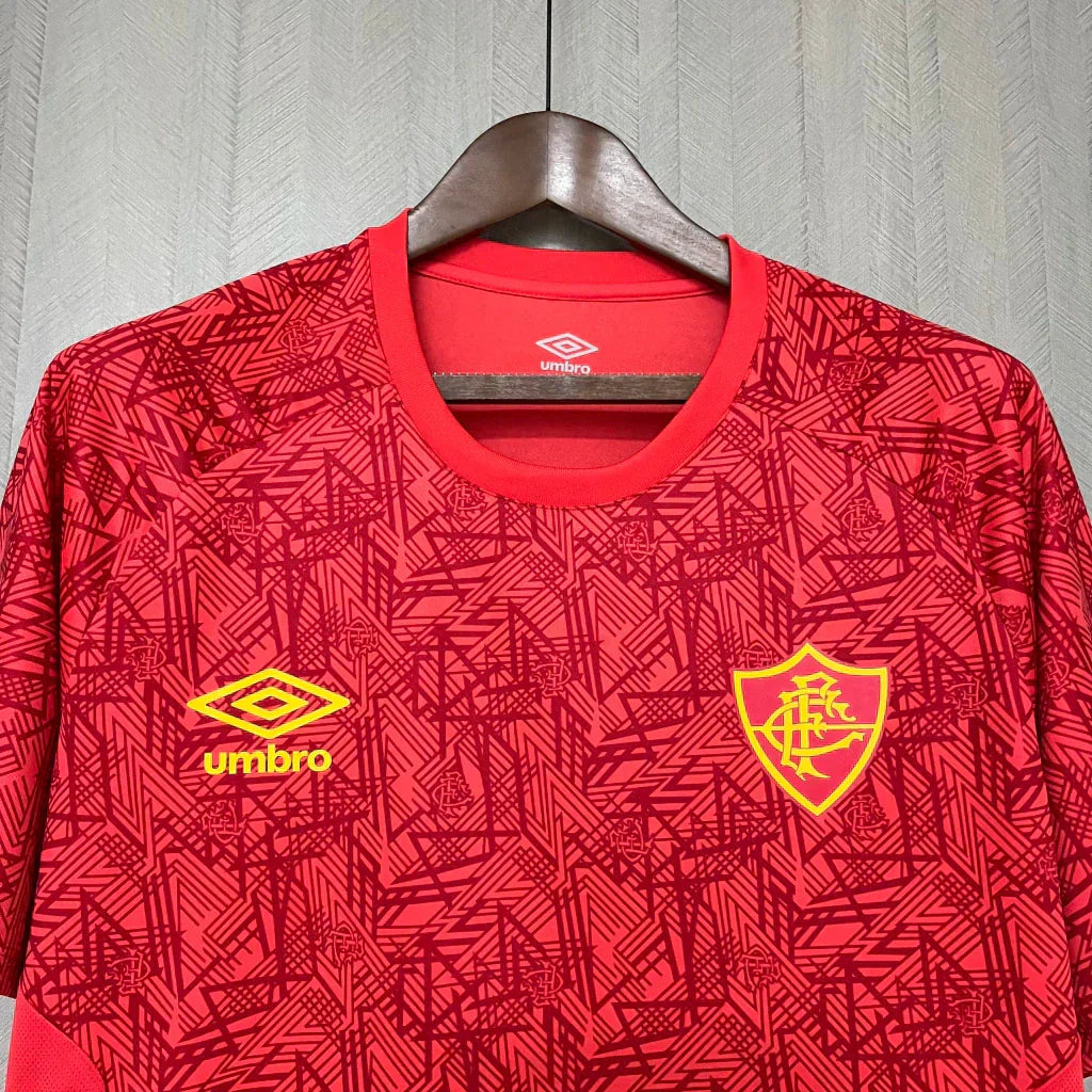 Camisa Fluminense Red 24/25 Torcedor Umbro Masculina - Vermelho
