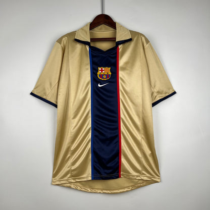 Camisa retrô Barcelona 2002