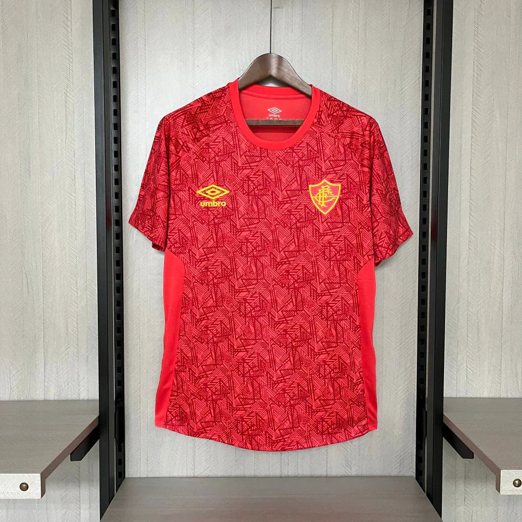 Camisa Fluminense Red 24/25 Torcedor Umbro Masculina - Vermelho