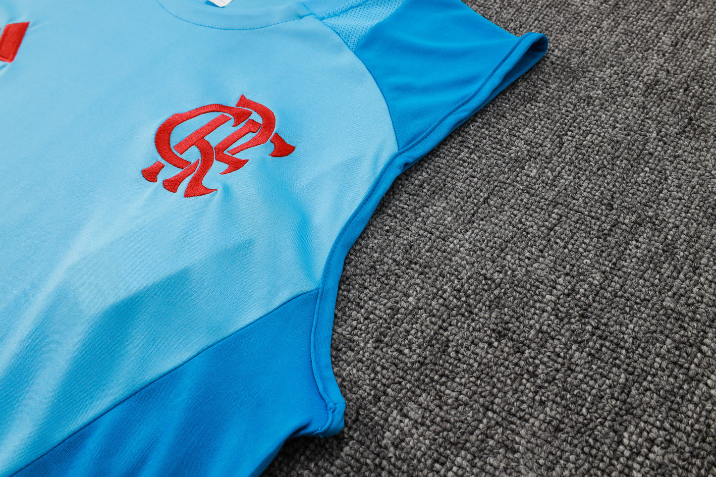 Conjunto de Treino do Flamengo Azul 2025