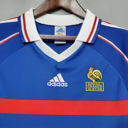 Camisa retrô França 1998