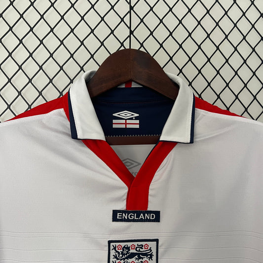 Camisa retrô Inglaterra 2004