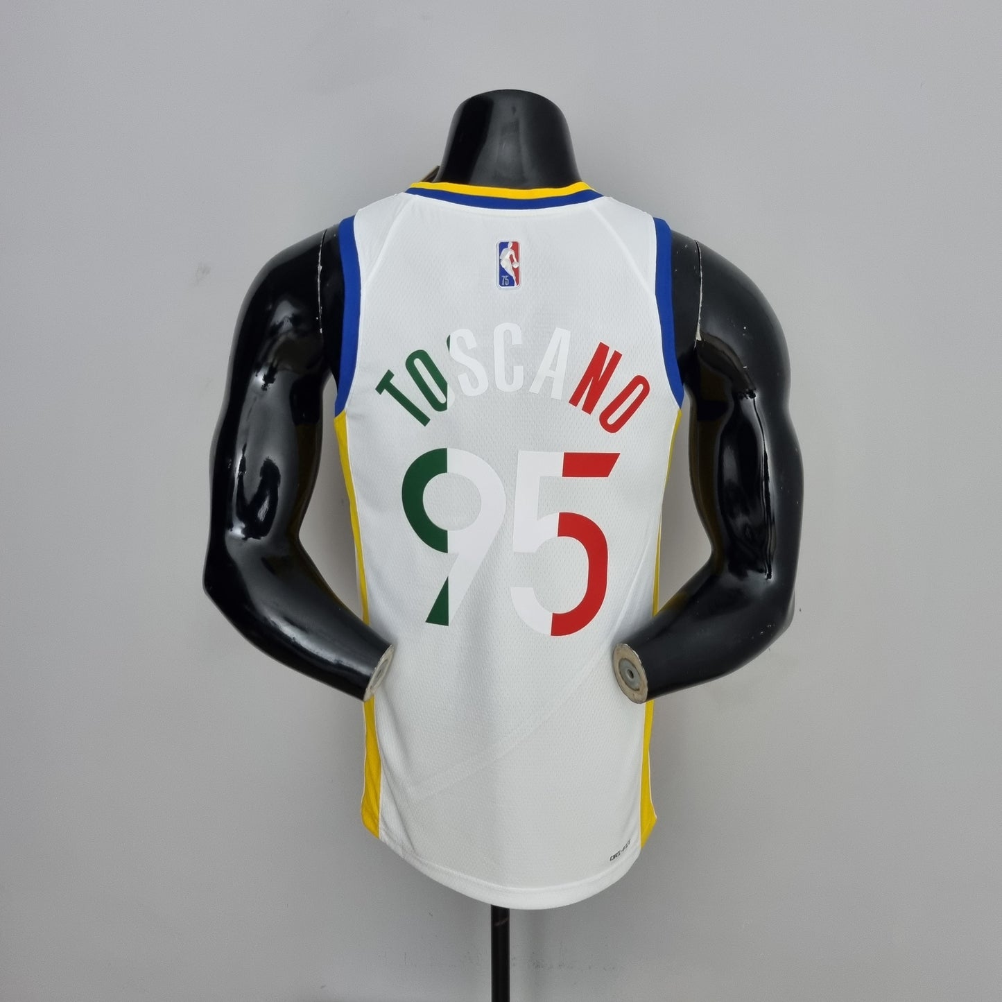 Camisa NBA Golden State Warriors #95 Toscano - Mexico White