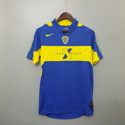 Camisa retrô Boca Juniors 2005