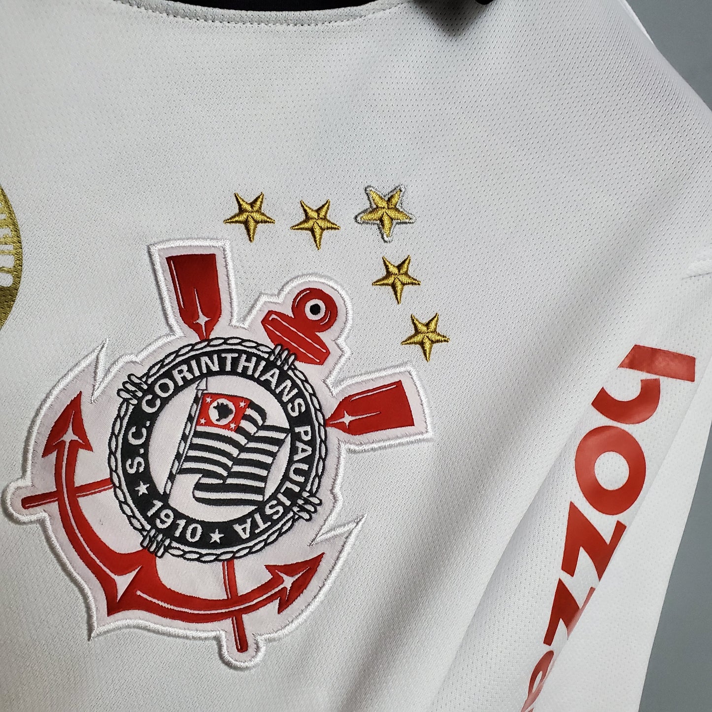 Camisa retrô Corinthians 2012